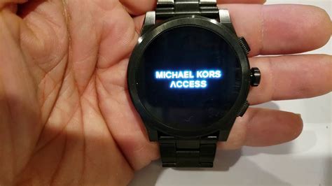 RESET Michael Kors Access Grayson Android Smartwatch .